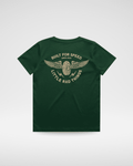 THE WINGED MECHANIC TEE - LIMITED EDITION FOREST GREEN